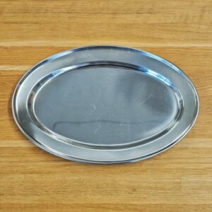 Teräsvati, soikea 55 cm